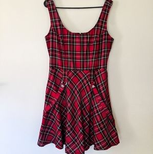 NWOT TRIPP NYC SUSPENDER SKATER DRESS